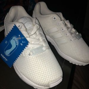 Kids White Adidas Sneakers